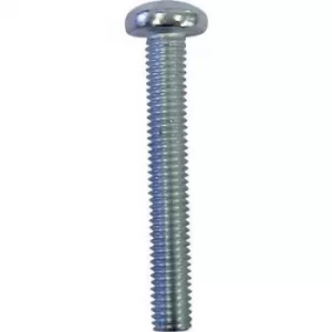 Image of TOOLCRAFT 888042 Fillister head screws M2 6mm Star DIN 7985 Steel zinc plated 20 pc(s)