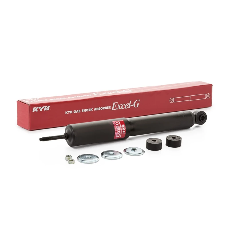 Image of KYB 344279 Shock absorber Front Axle, Gas Pressure, Twin-Tube, Telescopic Shock Absorber, Bottom eye Shock Absorber (854)