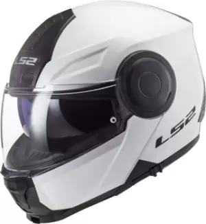 Image of LS2 FF902 Scope Solid Helmet, white Size M white, Size M