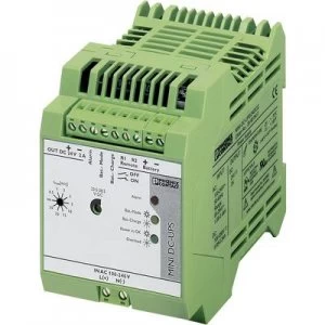 image of Phoenix Contact MINI-DC-UPS/24DC/2 Rail-mount UPS (DIN)