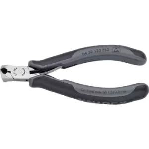 image of Knipex 64 32 120 ESD Electronics End-Cutting Nippers Oblique 120mm