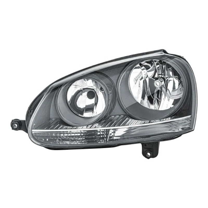 Image of HELLA 1EG 247 007-411 Headlights PY21W, without bulb holder, Left, with motor for headlamp levelling, Halogen Headlight (259)
