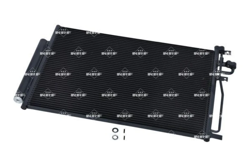 Image of NRF 35775 Condenser with dryer, with gaskets/seals Aluminium Condenser,air conditioning (448)