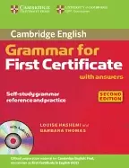 Image of cambridge grammar for first certificate with answers and audio cd
