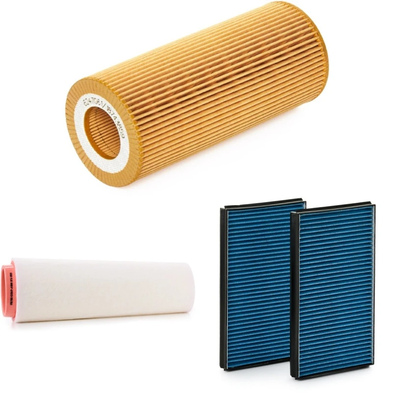 Image of RIDEX PLUS 4055F0344P Filter Set with gaskets/seals, with pre-filter Filter Set (4055)