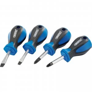 image of Draper 4 Piece Stubby Screwdriver Set