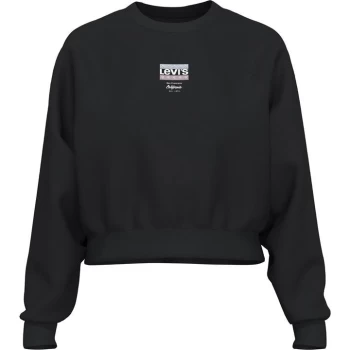 Levis Levis Vintage Raglan Crew Sweater Ladies - CAVIAR