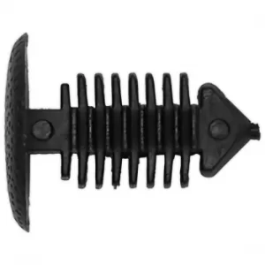 Image of Sealey TCFT1418 Fir Tree Clip, Carpet/Trim, Black, Ø14mm x 18mm, G...