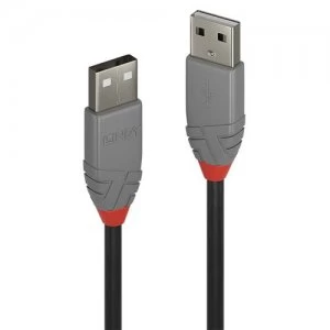 Image of Lindy 36695 USB cable 5m 2.0 USB A Black