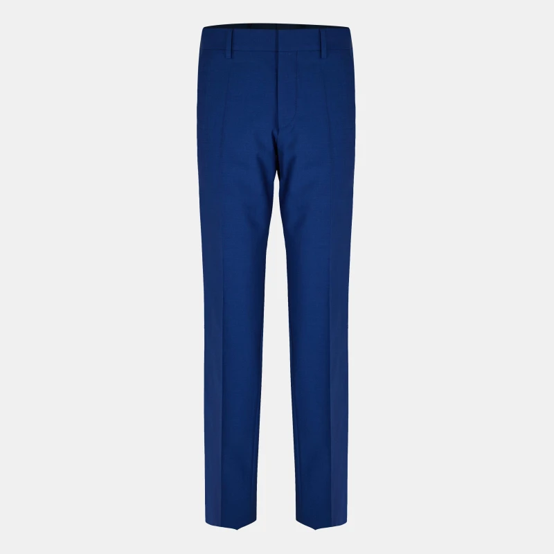 Image of Boss Mens H Genius Mm Straight Leg Trousers Navy male XS