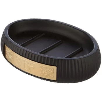 Image of Biba Biba Soap Dish - Black
