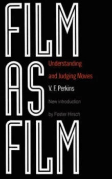 Image of Film As Film by V. F. Perkins Paperback