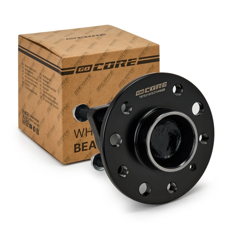 Image of goCORE GCF540038 Wheel bearing kit Rear Axle both sides Wheel Bearing Kit (654)