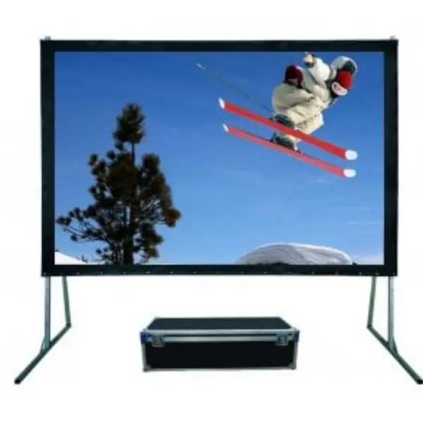 Image of Sapphire AV 100" SFFS404FR10-FABRIC Front Indoor PVC Projector Screen