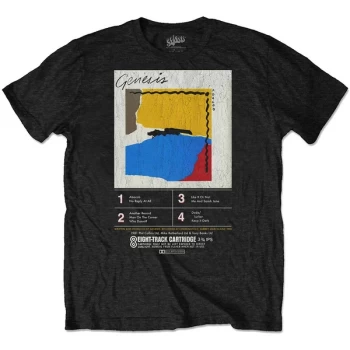 Image of Genesis - ABACAB 8-Track Unisex Large T-Shirt - Black