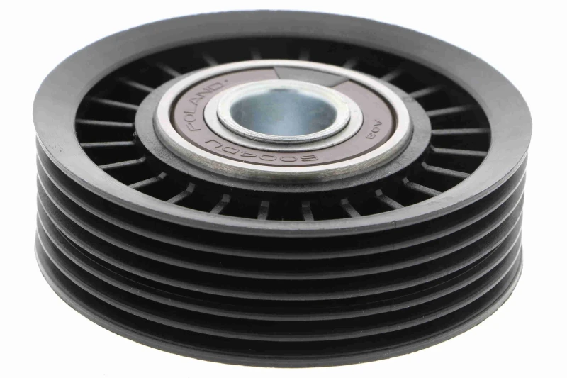 Image of VAICO V24-0133 Idler Pulley Original VAICO Quality Plastic Deflection/Guide Pulley,v-ribbed belt (312)