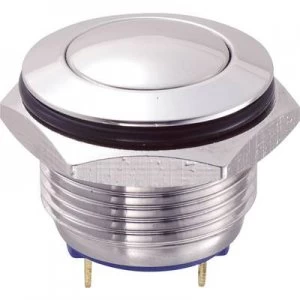 Image of TRU COMPONENTS GQ16B 10JS Tamper proof pushbutton 48 Vdc 2 A 1 x OffOn IP65 momentary