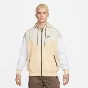 Image of Nike Sportswear Windrunner Mens Hooded Jacket - White