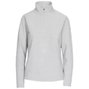 Image of Trespass Womens/Ladies Meadows Fleece Top (L) (Platinum)