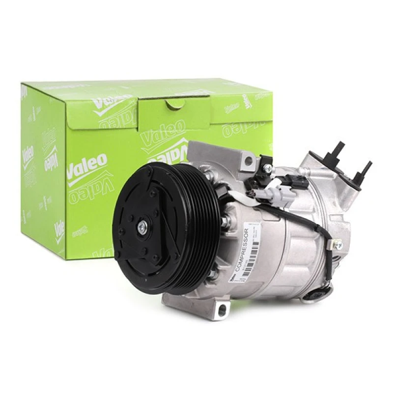 Image of VALEO 813145 AC Compressor NEW Original PART, PAG 46, Refrigerant: R134a, with PAG compressor oil Compressor,air conditioning (447)