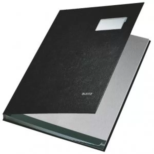Image of Leitz Signature Book Black, 10 Compartments