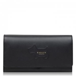 image of Radley shadow large flapover matinee purse - Black