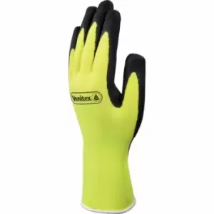 Image of Venitex Unisex Apollon PPE Breathable Hi-Vis Gloves (8 UK) (Yellow/Black) - Yellow/Black