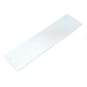 Image of Clear Glass cupboard shelf L967mm D247mm Pack of 2