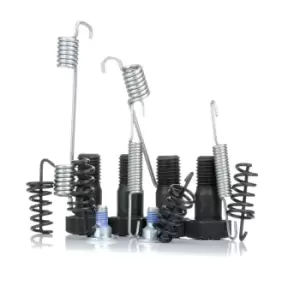 Image of RIDEX Accessory Kit, brake shoes 1502A0164 MERCEDES-BENZ,C-Klasse Limousine (W203),C-Klasse T-modell (S203),E-Klasse Limousine (W210)