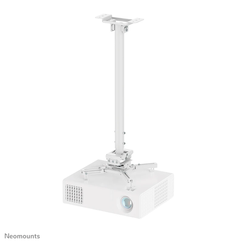 Image of Neomounts CL25-550WH1 Beamer ceiling mount - h 74.5-114.5cm - easy-in