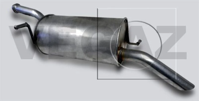 Image of Rear silencer VEGAZ CS-317