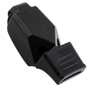 image of Fox 40 Fuziun CMG Whistle and Strap Black