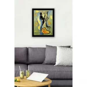 Image of SC0107 Multicolor Decorative Framed MDF Painting