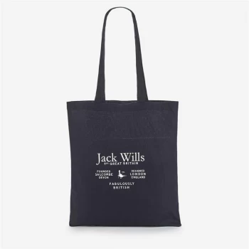 image of Jack Wills Tote Bag For Life - Navy