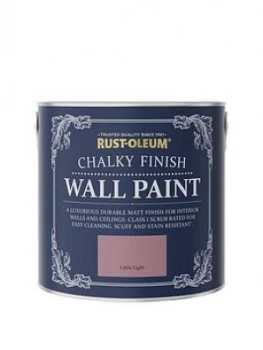 Image of Rust-Oleum Chalky Finish 2.5-Litre Wall Paint ; Little Light