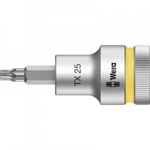 Image of Wera 8767 C HF 05003831001 TORX socket Bit T 25 1/2 (12.5 mm)