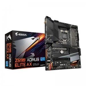 image of Gigabyte Z590 Aorus Elite AX Intel Socket LGA1200 H5 Motherboard