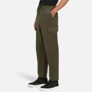 Image of Barbour Beacon Mens Cargo Trousers - Olive - W36