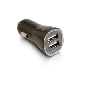 Image of Smart 2-Port USB Car Charger, 2.4A Output