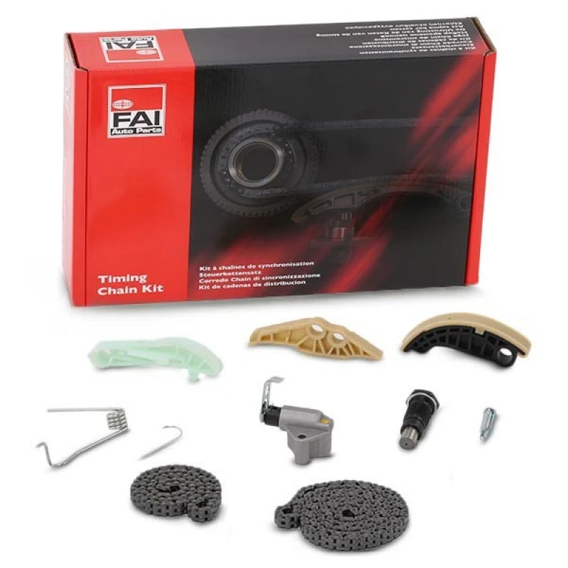 Image of FAI AutoParts TCK212 Timing Chain Kit Low-noise chain, with gaskets/seals Timing Chain Kit (1389)