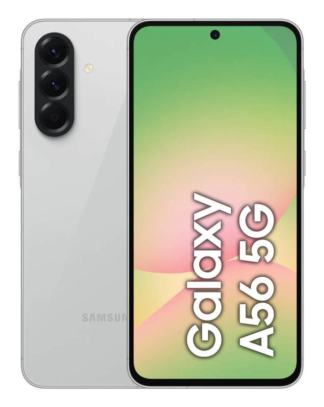 Image of Samsung A56 5G 256GB Smartphone in Awesome Light Grey