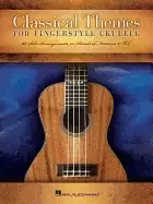 Image of classical themes for fingerstyle ukulele 15 solo arrangements in standard n
