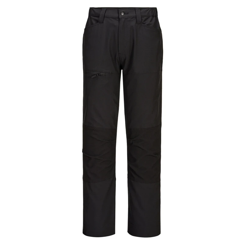 Image of Portwest WX2 Slim Work Trousers Black