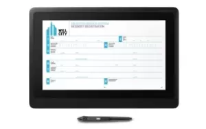 image of Wacom Interactive Pen Display 15.6" (EU) 39.6cm (15.6") Black LCD