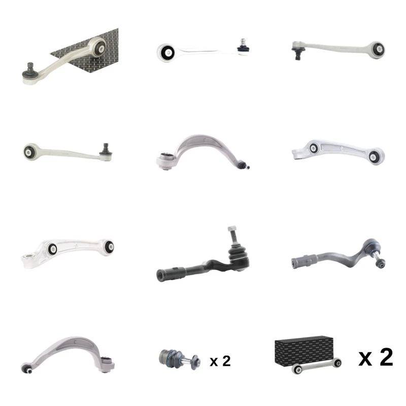 Image of RIDEX 772S0379 Control arm repair kit Front Axle Suspension Kit (772)