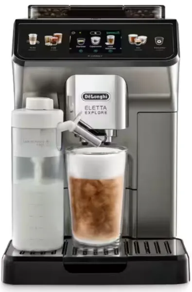 image of DeLonghi Eletta Explore ECAM450.86.T Bean to Cup Coffee Maker