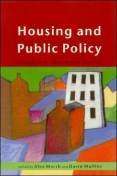 Image of Housing and Public Policy by Marsh Paperback