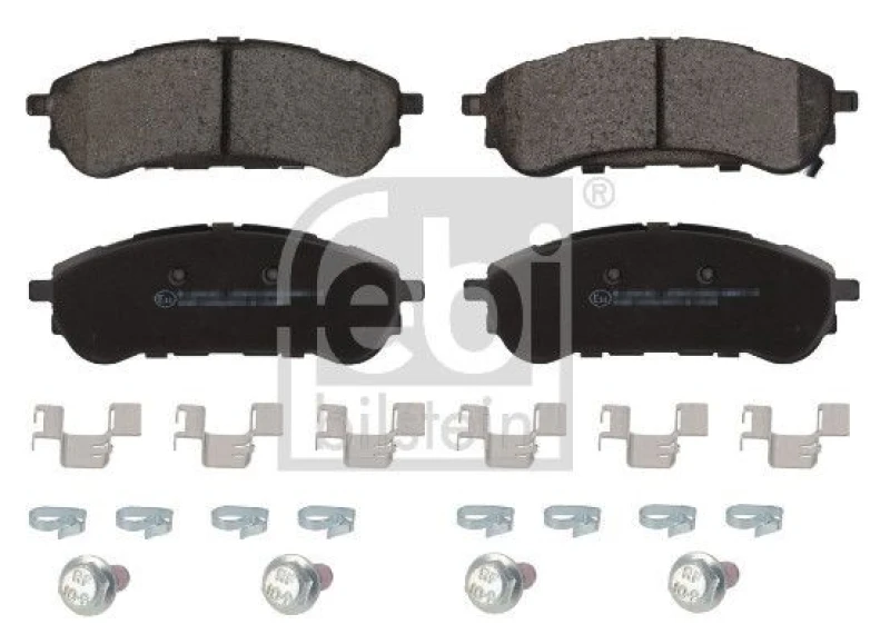 Image of Brake pad set FEBI BILSTEIN 196370