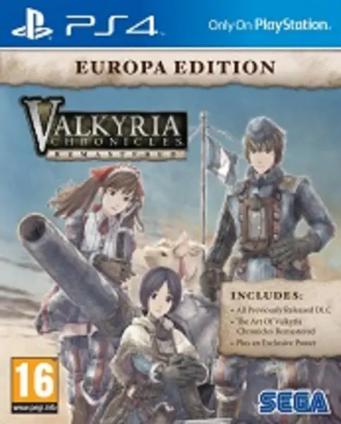 image of Valkyria Chronicles Remastered Europa Edition PS4 Game