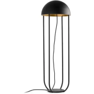 Image of Faro Jellyfish - LED Floor Lamp Black, Gold